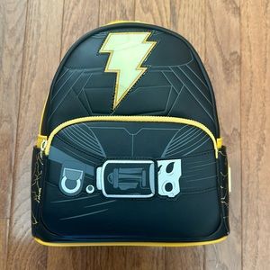 Loungefly DC Comics Black Adam Light Up Mini Backpack